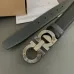 Ferragamo AAA+ Leather Belts Wide 3.5cm #A33407