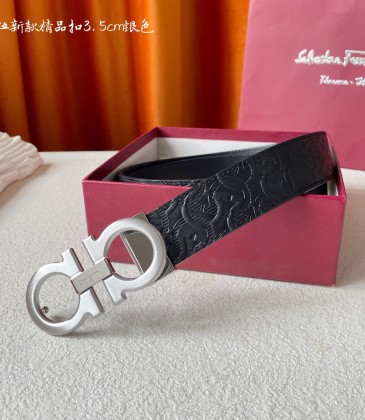 Ferragamo AAA+ Leather Belts Wide 3.5cm #A33408