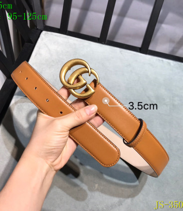 Gucci AAA+ Leather Belts for Men W3.5cm #9129698