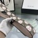 Gucci AAA+ Leather Belts  frosted cowhide W3.8cm #99116462