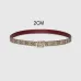 Women's Gucci AAA+ Belts Reversible GG Marmont thin belt #A52442