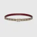 Women's Gucci AAA+ Belts Reversible GG Marmont thin belt #A52442