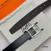 HERMES AAA+ Belts Luxury Design Fashion Original leather  Genuine packaging width:3.2cm #A53975