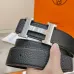 HERMES AAA+ Belts Luxury Design Fashion Original leather  Genuine packaging width:3.8cm #A53978