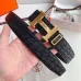 HERMES AAA+ Belts Luxury Design Fashion Original leather  Genuine packaging width:3.8cm #A53985