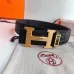 HERMES AAA+ Belts Luxury Design Fashion Original leather  Genuine packaging width:3.8cm #A53985