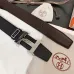HERMES AAA+ Belts Luxury Design Fashion Original leather  Genuine packaging width:3.8cm #A53986