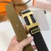 HERMES AAA+ Belts Luxury Design Fashion Original leather  Genuine packaging width:3.8cm #A53989