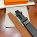 HERMES AAA+ Belts Luxury Design Fashion Original leather  Genuine packaging width:3.8cm #A53990