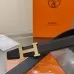 HERMES AAA+ Belts Luxury Design Fashion Original leather  Genuine packaging width:3.8cm #A53993