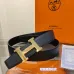 HERMES AAA+ Belts Luxury Design Fashion Original leather  Genuine packaging width:3.8cm #A53993