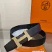 HERMES AAA+ Belts Luxury Design Fashion Original leather  Genuine packaging width:3.8cm #A53993