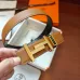 HERMES AAA+ Belts Luxury Design Fashion Original leather  Genuine packaging width:3.8cm #A53995