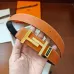 HERMES AAA+ Belts Luxury Design Fashion Original leather  Genuine packaging width:3.8cm #A53995