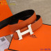 HERMES AAA+ Leather Belts W3.8cm #9129499