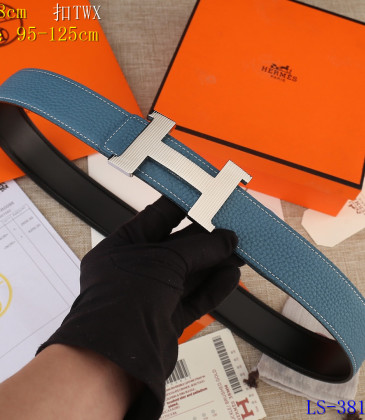 HERMES AAA+ Leather Belts W3.8cm #9129502
