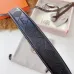 Hermes H Buckle Leather Belt 3.8 cm #A45674