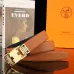 Hermès Classic Leather Belt with H Logo Buckle #A46197