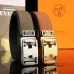 Hermès Classic Leather Belt with H Logo Buckle #A46197