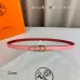 Luxury Design Fashion Original leather Epsom HERMES AAA+ Belts for woman Genuine packaging width:1.3cm #A53969
