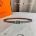 Luxury Design Fashion Original leather Epsom HERMES AAA+ Belts for woman Genuine packaging width:1.3cm #A53969
