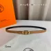Luxury Design Fashion Original leather Epsom HERMES AAA+ Belts for woman Genuine packaging width:1.3cm #A53969