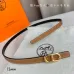 Luxury Design Fashion Original leather Epsom HERMES AAA+ Belts for woman Genuine packaging width:1.3cm #A53969