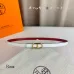 Luxury Design Fashion Original leather Epsom HERMES AAA+ Belts for woman Genuine packaging width:1.3cm #A53969