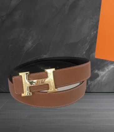Luxury Design Fashion Original leather  HERMES AAA+ Belts Genuine packaging width:3.4cm #A53971