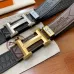 Luxury Design Fashion Original leather HERMES AAA+ Belts Genuine packaging width:3.8cm #A53957