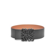 Loeve Reversible Anagram Leather Waist Belt W3.8cm #999931337