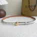 Loewe Leather Belts Luxury Design Fashion Original leather Genuine packaging width:1.5cm #A53999