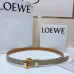 Loewe Leather Belts Luxury Design Fashion Original leather Genuine packaging width:2.0cm #A53996