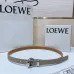 Loewe Leather Belts Luxury Design Fashion Original leather Genuine packaging width:2.0cm #A53996