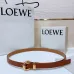 Loewe Leather Belts Luxury Design Fashion Original leather Genuine packaging width:2.0cm #A53996