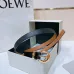 Loewe Leather Belts Luxury Design Fashion Original leather Genuine packaging width:2.0cm #A53996
