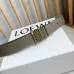 Loewe Leather Belts Luxury Design Fashion Original leather Genuine packaging width:2.8cm #A53997