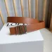 Loewe Leather Belts Luxury Design Fashion Original leather Genuine packaging width:2.8cm #A53998