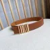 Loewe Leather Belts Luxury Design Fashion Original leather Genuine packaging width:2.8cm #A53998