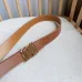 Loewe Leather Belts Luxury Design Fashion Original leather Genuine packaging width:2.8cm #A53998