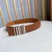 Loewe Leather Belts Luxury Design Fashion Original leather Genuine packaging width:2.8cm #A53998