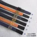Loewe Leather Belts Luxury Design Fashion Original leather Genuine packaging width:3.2cm #A54000