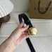 Loewe Leather Belts Luxury Design Fashion Original leather Genuine packaging width:3.2cm #A54001