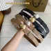 Loewe Leather Belts Luxury Design Fashion Original leather Genuine packaging width:3.2cm #A54001