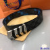 Men's Louis Vuitton AAA+ Leather Belts W4cm #9129991