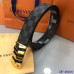 Men's Louis Vuitton AAA+ Leather Belts W4cm #9129993