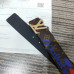 Men's Louis Vuitton AAA+ reversible Leather Belts W4cm #9129988