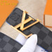 Men's Louis Vuitton AAA+ reversible Leather Belts W4cm #9129990