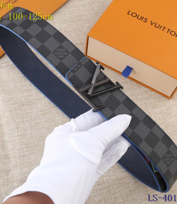 Men's Brand L AAA+ reversible Leather Belts W4cm #9129990
