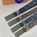 Men's Louis Vuitton Monogram Eclipse AAA+ Belts 4CM Original Quality #A44627